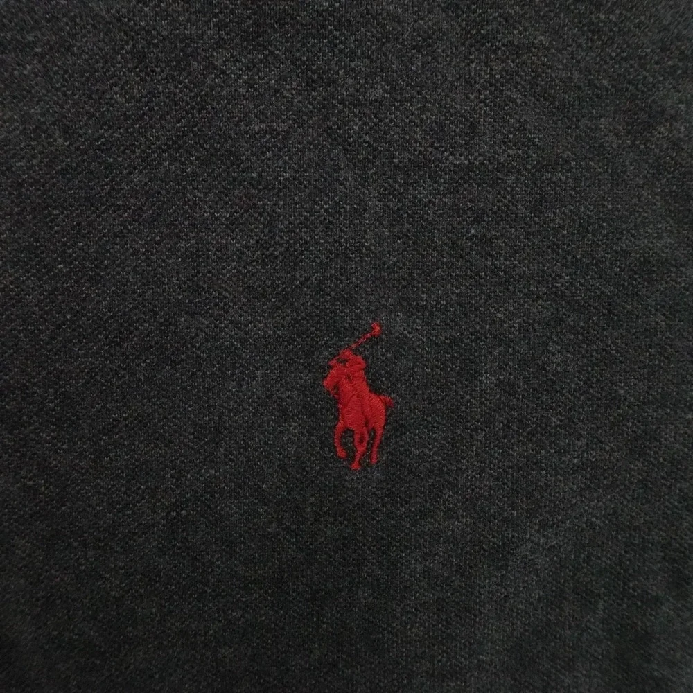 Polo Ralph Lauren Polo Shirt Mens XXL Brown Long Sleeve Pony Casual Rugby Preppy